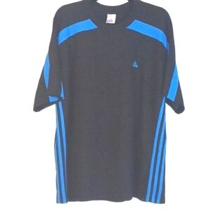 Adidas Men's (3 Stripe) S/S Jersey in Size L